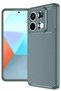 غطاء حماية متوافق مع هاتف Xiaomi Redmi Note 13 Pro 4G مع تركيز تلقائي - رمادي