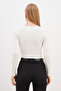 Lace V-Neck Long Sleeve Snap-On Bodysuit - 7