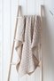 Organic Cotton Natural Knitted Baby Blanket - Cream, 75 X 100 cm - 2