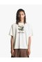 Tricou, crem - S
