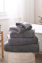 Spa Organic Turkish Cotton 100% Cotton Bath Towel - Dark Gray, 100 X 150 cm - 2