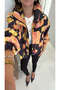 Certas Black Patterned Jacket - 2
