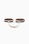 Resistance Band Hs 816, 6 Mm, with Walnut Handle &amp;   2 Cords, German Class - Brown - 4