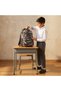 Camouflage Print Backpack for Boys 8-12 Years with Padded Straps - 17 inches - 3