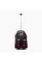 Logo Print Trolley Bag for Boys 8-12 Years Retractable Handle - 18 inches - 4