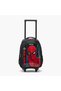 Spider-Man Print 5-Piece School Trolley Bag Set for Boys 5-8 Years with Lunch Bag - 16 inches - 4