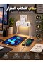 موسع مقبس حائط 5 في 1، مقبسان كهربائيان عالميان + 3 منافذ USB، شحن سريع USB-C PD 20 واط و QC3.0 18 واط، ضوء ليلي LED قابل للتعديل - 5