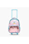 Princess Print Trolley Bag for Girls 5-8 Years with Durable Wheels - 16 inches - 4
