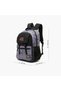 Racing Print Backpack for Boys 8-12 Years with Padded Shoulder Straps - 17 inches - 8