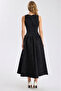 Jacquard Lureks Flared Midi Dress - 5