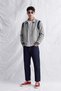 Men's Megane Oversize Cashmere Coat Gray - 2