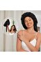 Long Satin Bonnets for Women,Soft Elastic Extra Large Satin Sleep Cap with Adjustable Ties G - 4