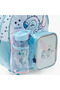 Stitch Print 3-Piece School Trolley Bag Set for Girls 3-5 Years with Lunch Box - 14 inches - 7