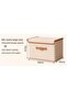 Storage Box with Lid & Handle, Foldable, Premium Quality (66 Liters) - 2