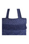 Hand-Tufted Navy/Black Cotton Tote – Boho Chic & Artisanal Charm - 4