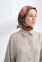 Roselle Desen the Tencel Edit Scarf - Aci Brown - 3