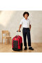 Panelled Trolley Bag for Boys 8-12 Years Retractable Handle - 16 inches - 3