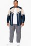 Men's T-Shirt Top Long Sleeve Comfortable Fit Shirt Jacket Navy Blue Beige - 5