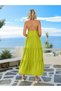 Rochie maxi, verde - L - 2