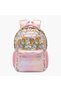 Molang Print Backpack for Girls 8-13 Years with Padded Shoulder Straps - 15.6 inch