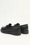 Black Leather Women's Loafer Pc-54169 - 4
