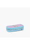 Slogan Print Pencil Pouch with Zip Closure - 3