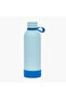 Solid Stainless Steel Water Bottle with Carry Loop