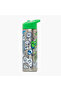 Camping Print Stainless Steel Water Bottle with Flip Spout and Handle - 750 ml