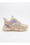 Girl's Smart Mechanism Lace-Up Pu Water Repellent Surface Sports Shoes Yido-26101
