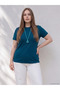 Petrol Plus Size Soft Touch Women's T-Shirt