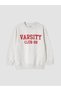 White Printed Boys' Tracksuit Set - 4