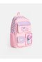 Blue stitch Printed girl's backpack - 2