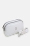 Women's White Crossbody Bag Soft Textured, Small Size Daily Shoulder Bag 21X12 cm - 2