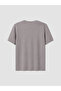 Gray Crew Neck Interlock Men's T-Shirt - 6