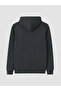 Petrol Hooded Men's Zippered Sweatshirt - 6