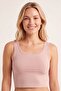 Women's Powder Thick Strap Crop Top