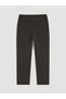 Khaki Regular Fit Soft Touch Men's Trousers - 3