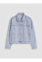 Esvab • Modern & Distinctive Floral Embroidered Girls' Jean Jacket