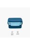 Solid Lunch Box for Kids with Clip Lock Lid - 950 ml - 2