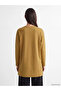 Khaki Crew Neck Soft Touch Women's Tunic - 4
