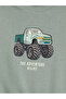 Green Baby Boy Printed Tracksuit Set - 5
