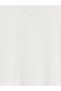 White Boxy Fit Thick Fabric T-Shirt /05 - 3