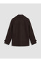 Brown Jacket Collar Women's Cashmere Coat - 8