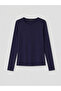 Purple Crew Neck Women's Body - 5