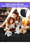 12Pcs Interlocking Foam Mats, Fluffy Carpet Tiles, Plush Area Rug, Square Splicing Floor Tiles, Soft Playmat Puzzle Floor Mat for Play Room, 30*30*1cm - 4