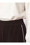 Brown Stripe Detailed Soft Touch Women's Sweatpants - 3