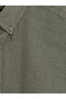Khaki Regular Fit Dobby Men's Shirt - 7