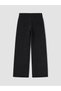 Black Petite Wideleg Women's Jean Pants - 7