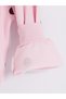 Pink Polka Dot Oversize Women's Thick Sweatshirt - 2