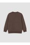 Brown Boy's Tracksuit Set - 4